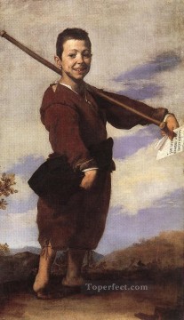 ジュセペ・デ・リベラ Painting - 内反足少年テネブリズム ジュセペ・デ・リベラ